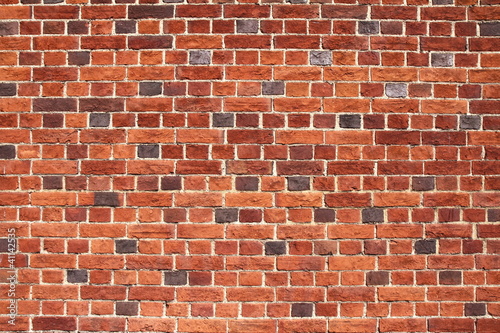 Brick wall in close up - a background