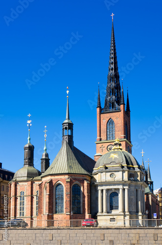 Riddarholmen Church. Stockholm, Sweden photo