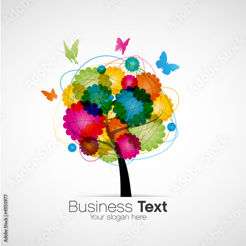 logo arbre design