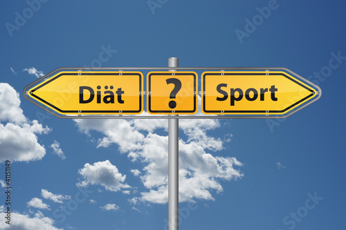 Was funktioniert besser - Diät oder Sport treiben?