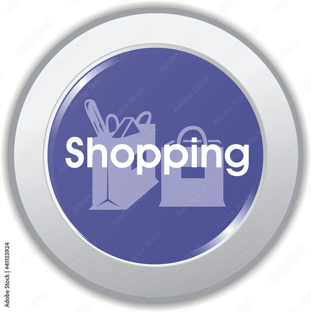 bouton shopping bouton shopping