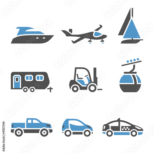 Transport Icons - A set of first