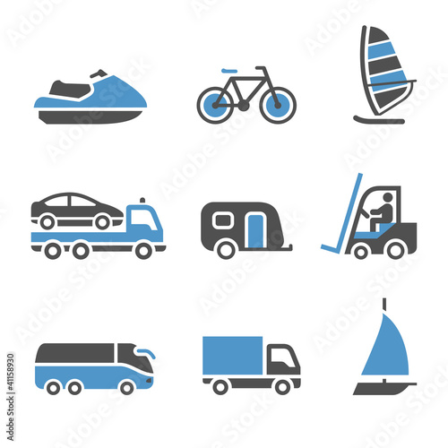 Transport Icons - A set of third