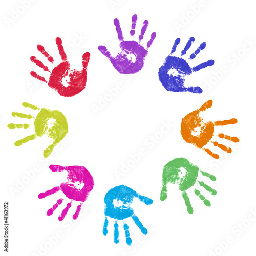 Handbdrücke photo