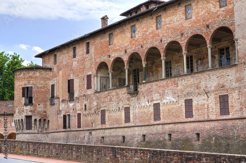 Fototapeta Naklejka Na Ścianę i Meble -  Rocca Sanvitale. Fontanellato. Emilia-Romagna. Italy.