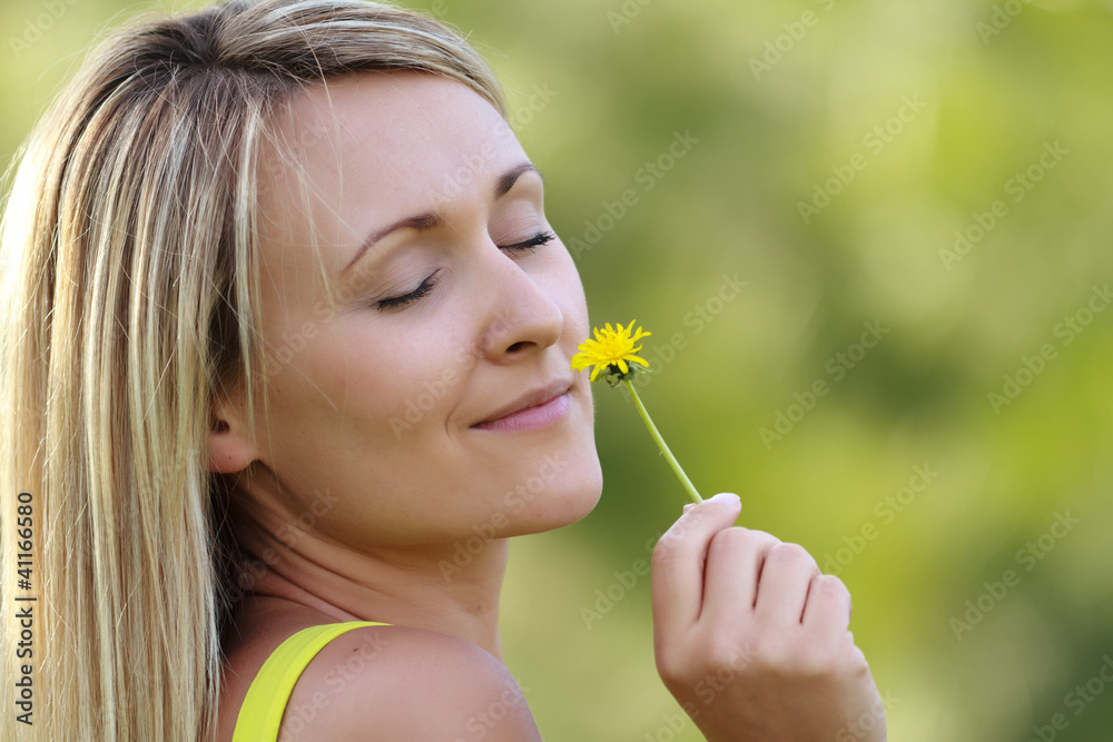 young attractive woman day dreaming young attractive woman day dreaming