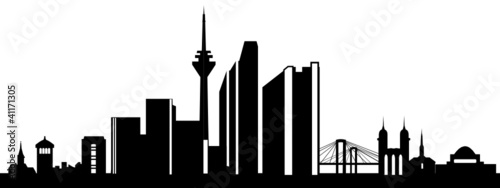 Düsseldorf Skyline