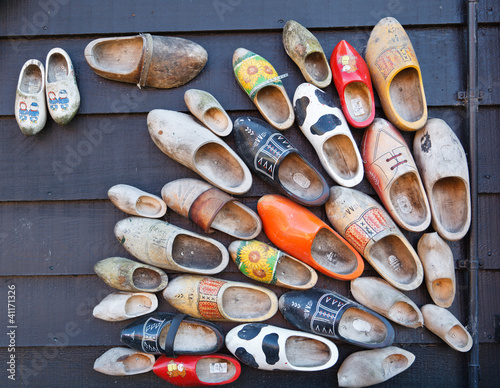 wooden shoes in Holland