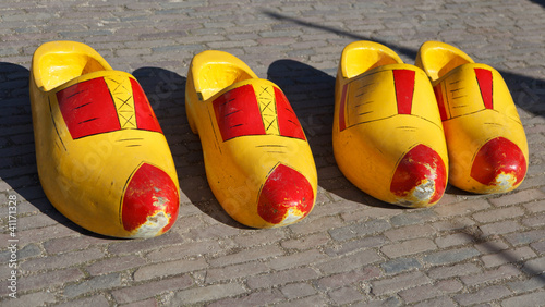 wooden shoes in Holland