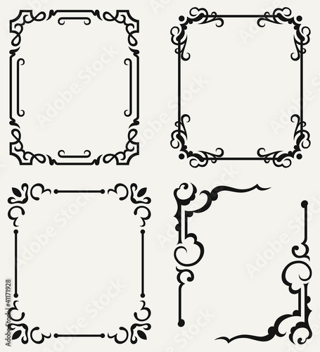 Vintage design elements
