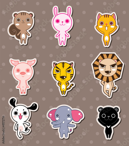 animal stickers