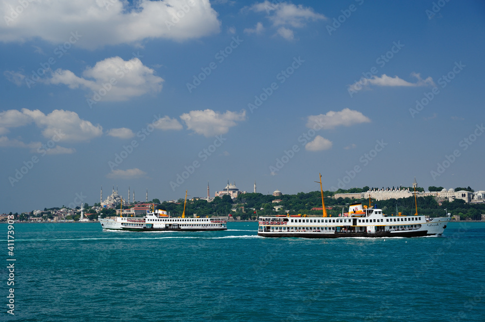 Historical ferryboats of Istanbul