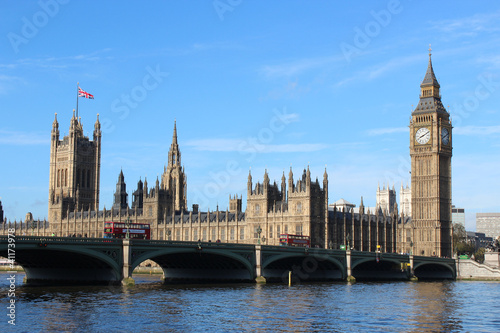 Big Ben and The Houses of Parliament Fototapet