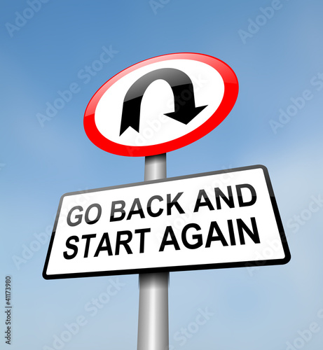 Start again.
