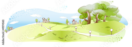 Rural scene