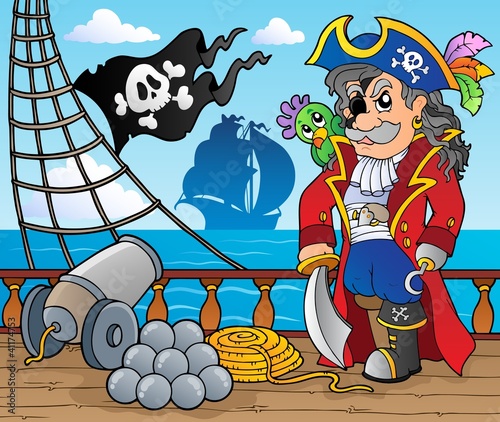 Pirate ship deck theme 3