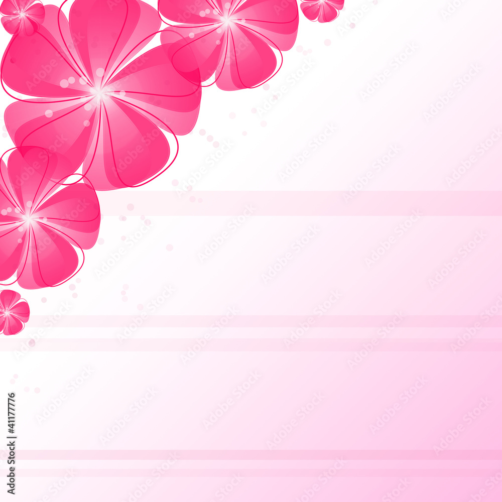 Pink Flower abstract background Pink Flower abstract background