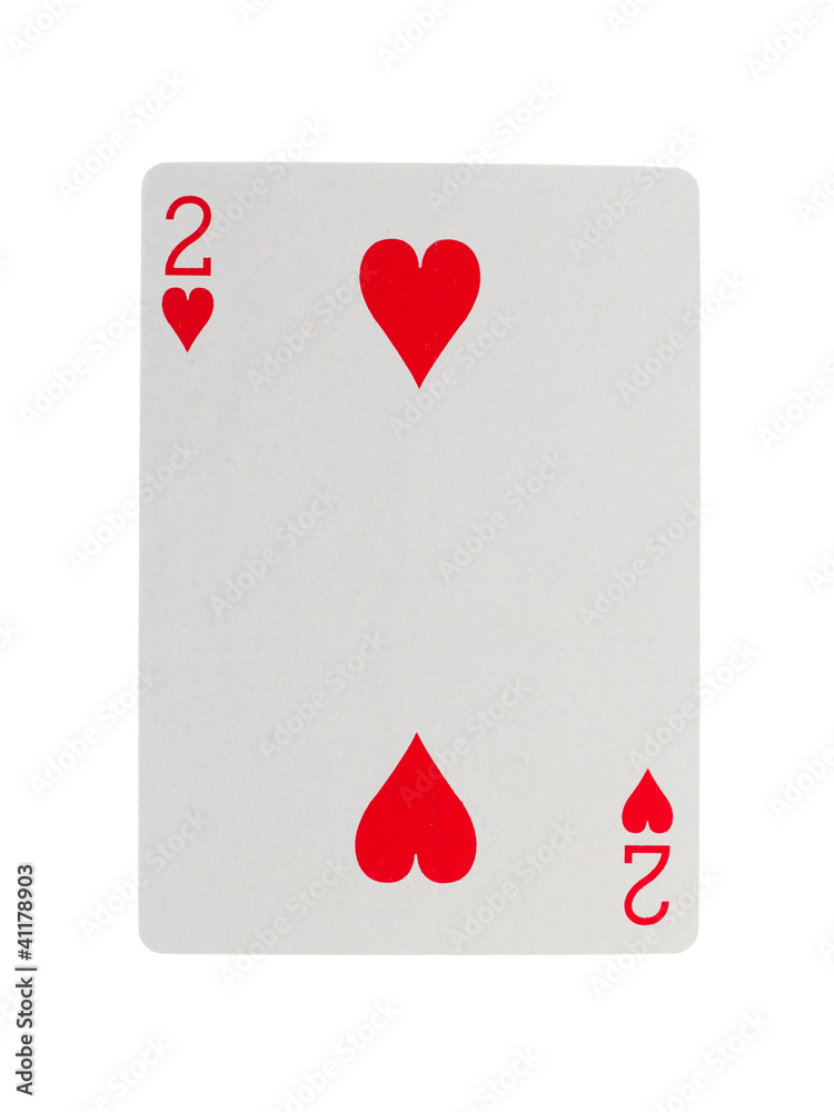 Obraz premium Playing card (two)