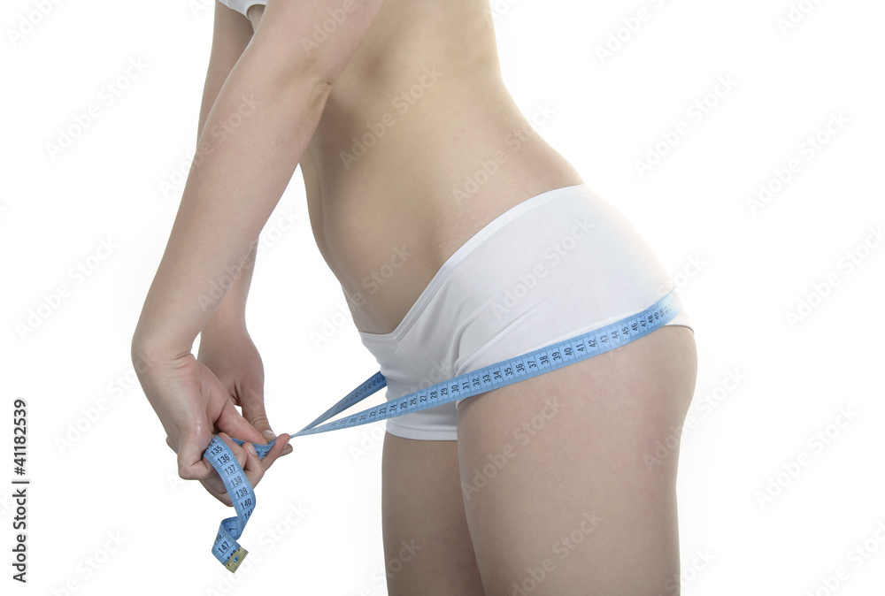Obraz premium mierzenie talii