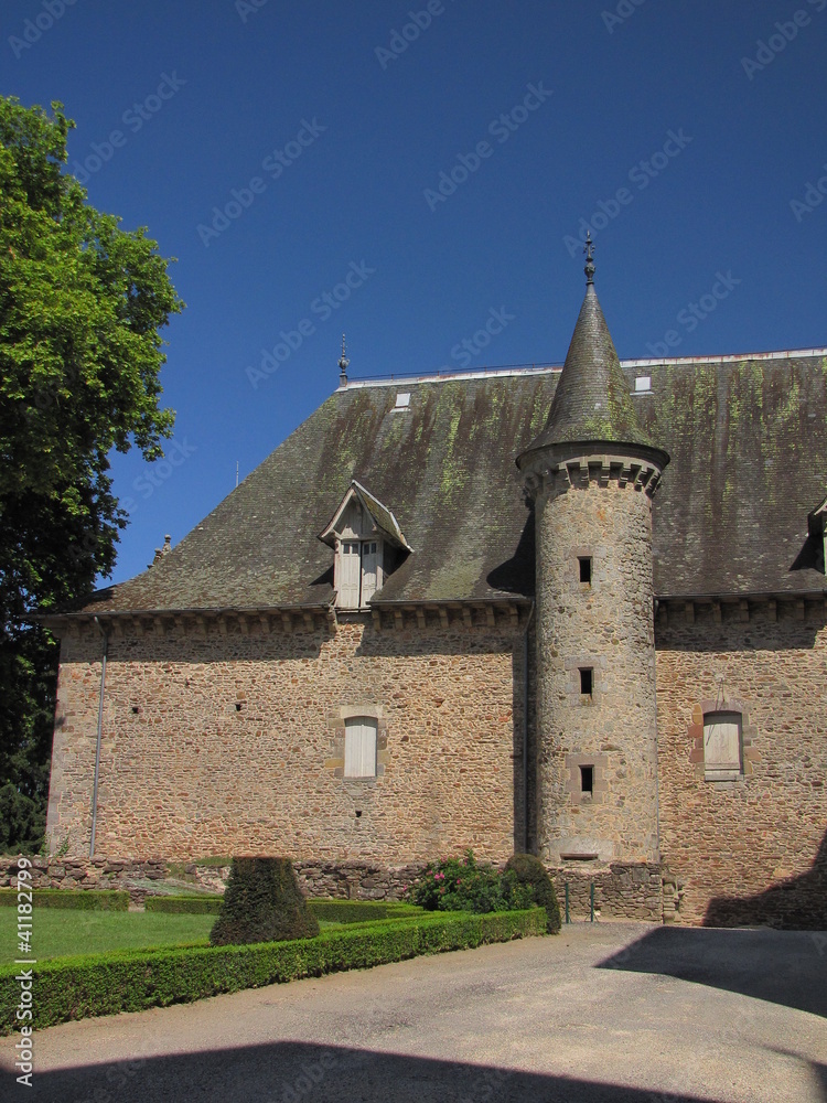 Château de Pompadour ; Corrèze ; Limousin ; Périgord