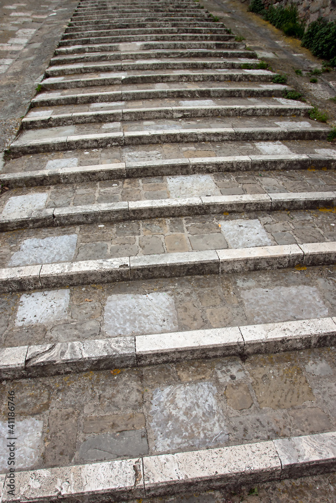 Steps in the city center of Perugia Steps in the city center of Perugia