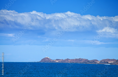 Isla de LObos, as seen from the northern tip of Fuerteventura, L © Tamara Kulikova