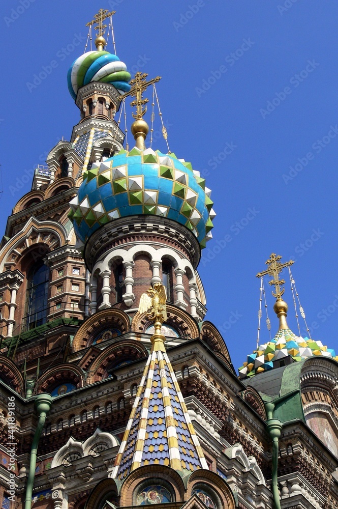Fototapeta premium Church of the Resurrection of Christ in Saint Petersburg (3)
