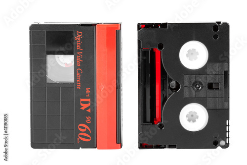 Mini DV cassette photo