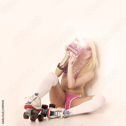 Rollergirl Retro photo