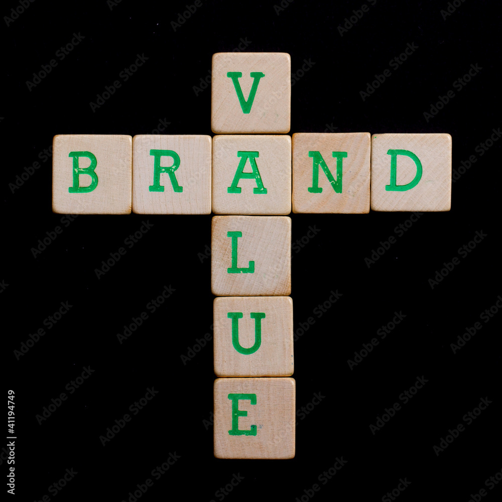 Letters on wooden blocks (brand, value) Letters on wooden blocks (brand, value)