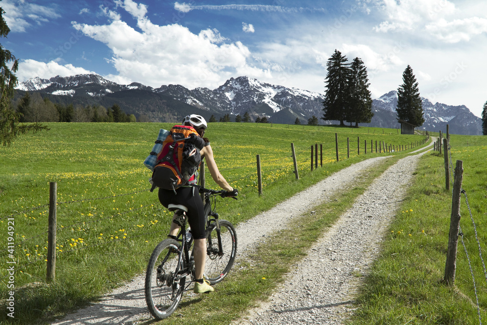 Fototapeta premium Radtour
