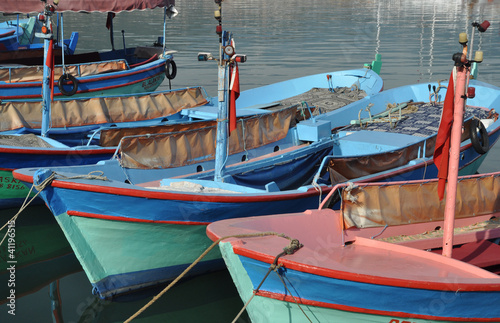 Wallpaper Mural Boote im Hafen von Alanxa, Türkei Torontodigital.ca