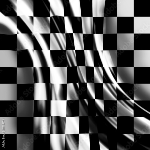 Checkered flag