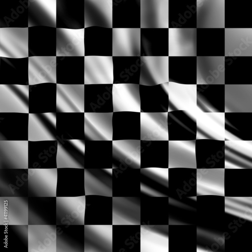 Checkered flag © denisovd