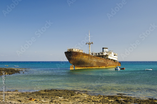 Shipwreck in Lanzarote