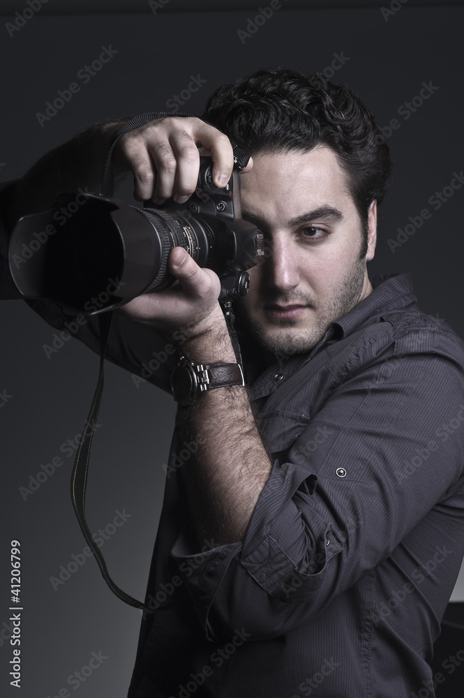 Photographer with camera Photographer with camera
