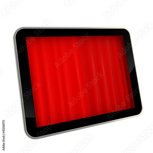 Mobile pad with curtains as...