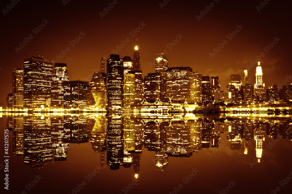 Obraz premium Downtown Manhattan, Nowy Jork