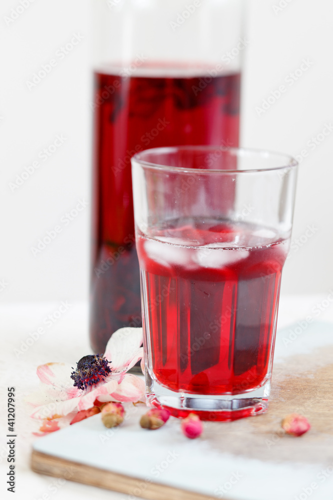 summer hibiscus tea summer hibiscus tea
