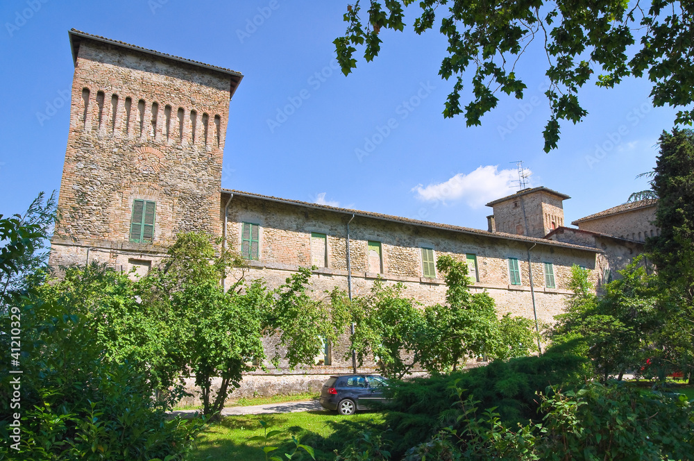 Castle of Panocchia. Emilia-Romagna. Italy