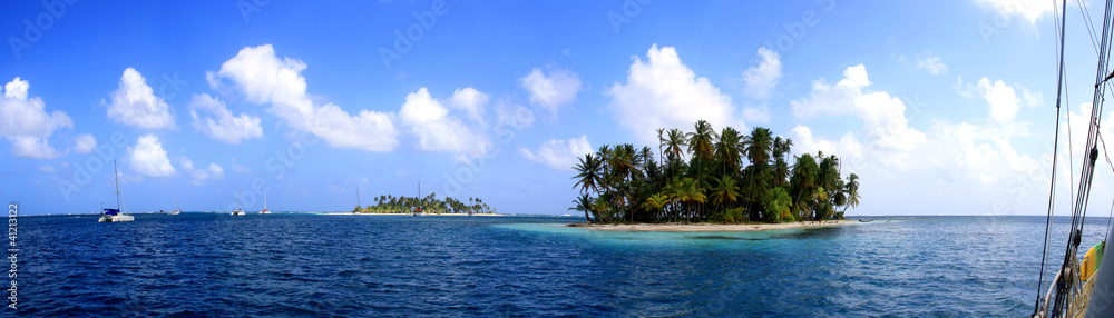 San Blas Islands Panorama