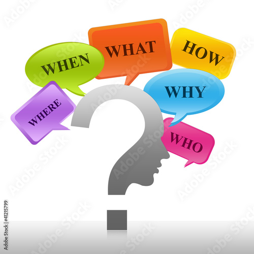 Problem Solving Concept - Question Mark With Many Question