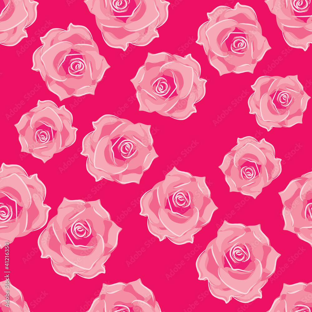 Seamless pattern of roses Seamless pattern of roses
