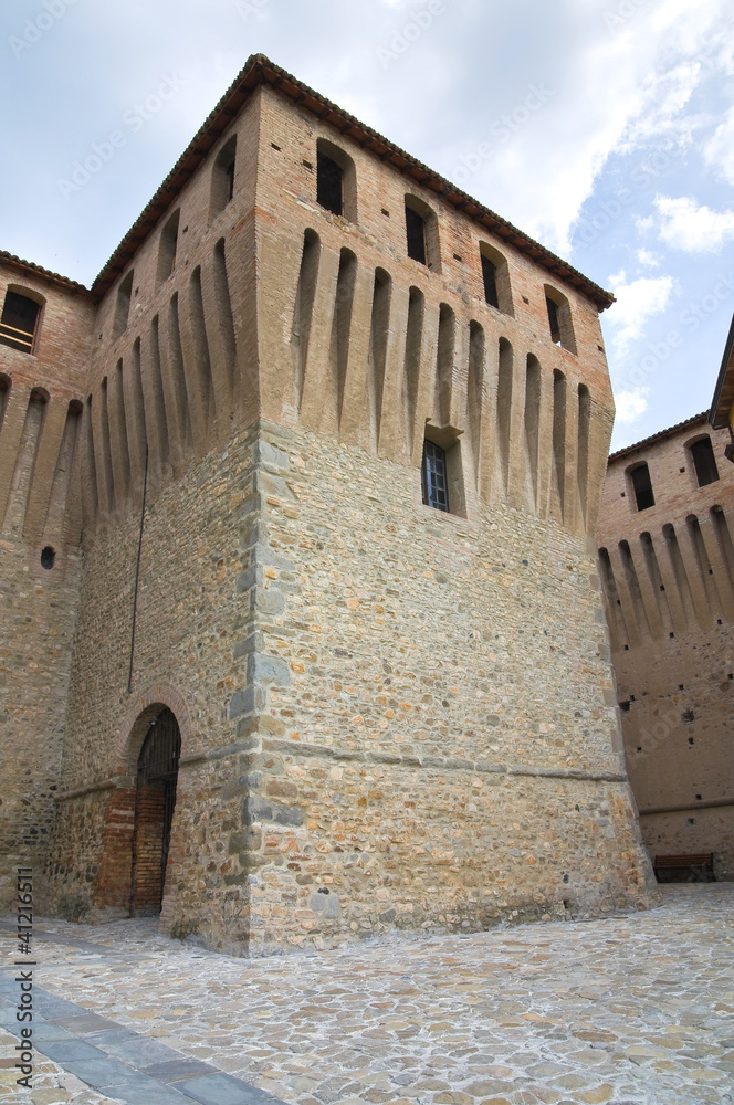 Castle of Varano de' Melegari. Emilia-Romagna. Italy.