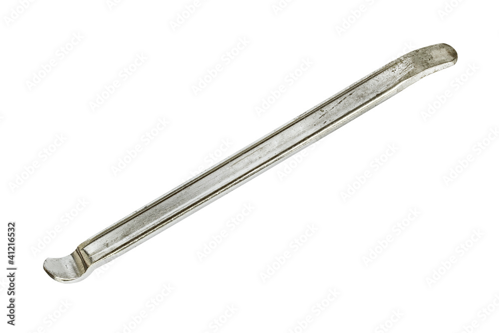 Tire lever isolated on white background