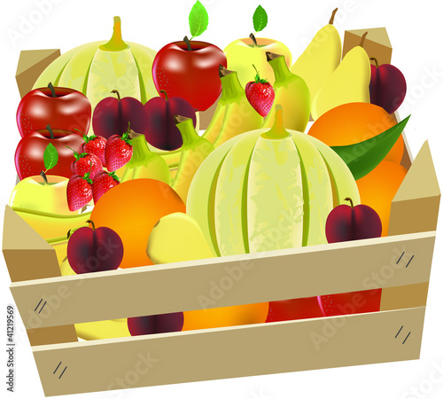 frutta in cassetta