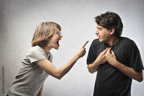 Foto Accusing wife