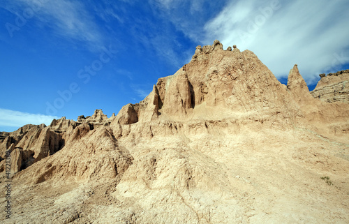 High Clouds over the Badlands