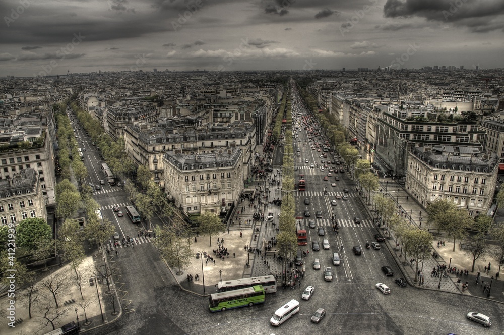 Obraz premium Panorama Paris