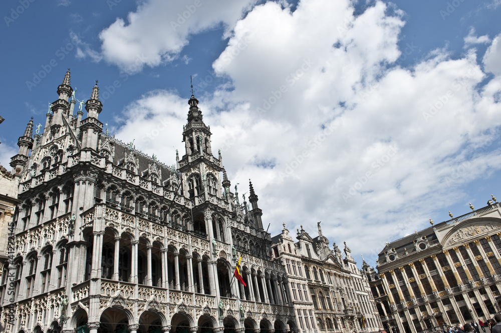 Naklejka premium Angular Brussels Mansion